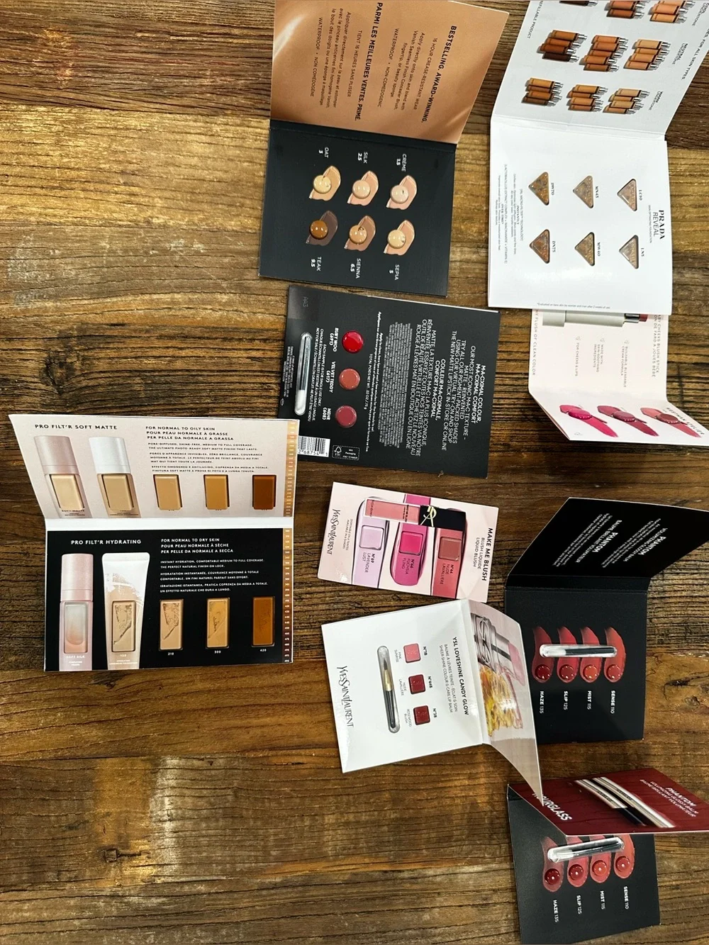 Yves Saint Laurent Lipstick & Lip Gloss Samples - Pink
